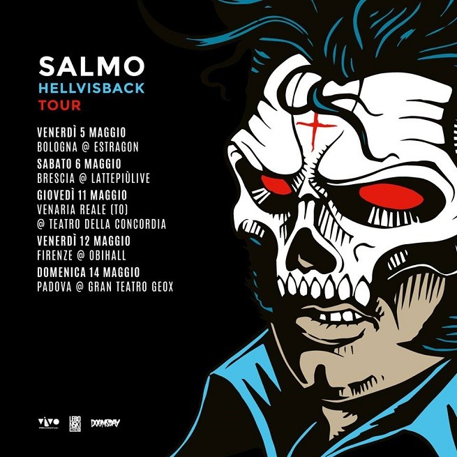 Salmo torna con il suo Hellvisback tour, ecco le date annunciate