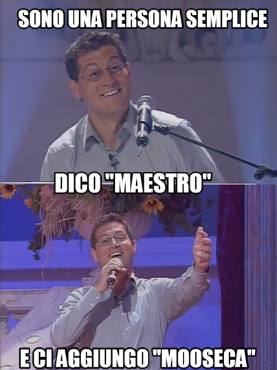 Enrico Papi e Sarabanda mania sui social