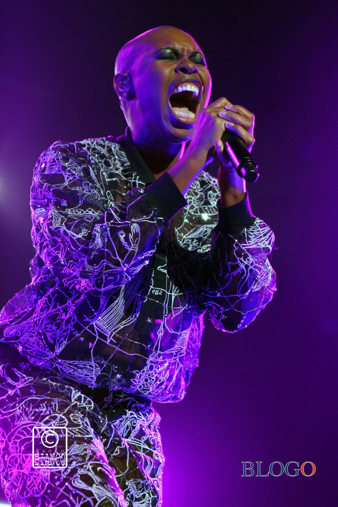 Skunk Anansie foto concerto Forum Assago Milano, 28 Gennaio 2017 – by Paolo Bianco