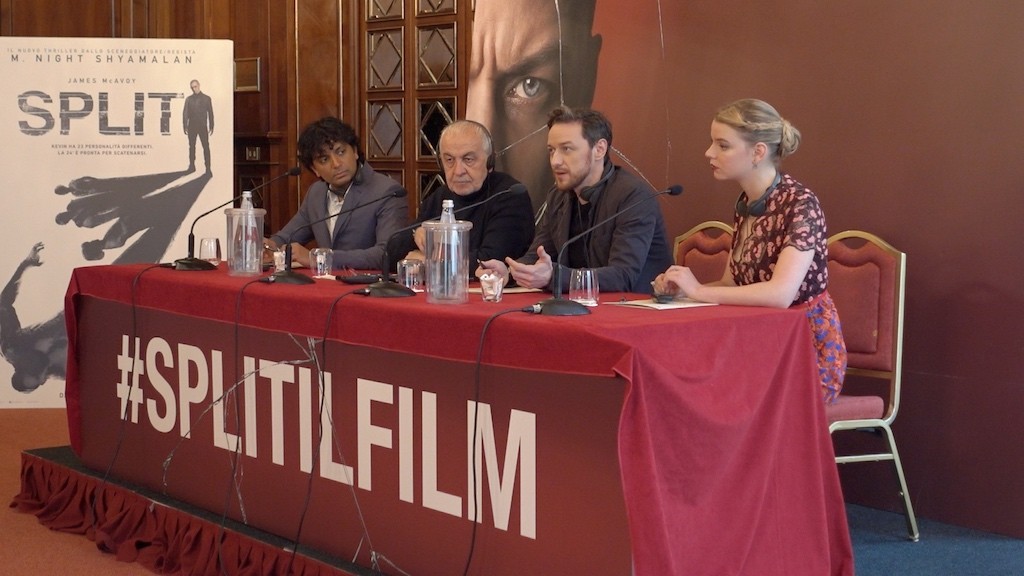 Split: la conferenza stampa con M. Night Shyamalan, James McAvoy ed Anya Taylor-Joy in video