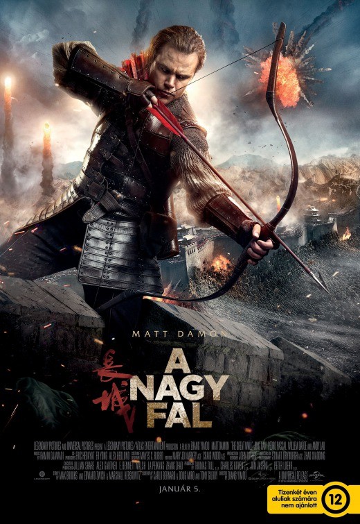 The Great Wall: 4 locandine del fantasy con Matt Damon