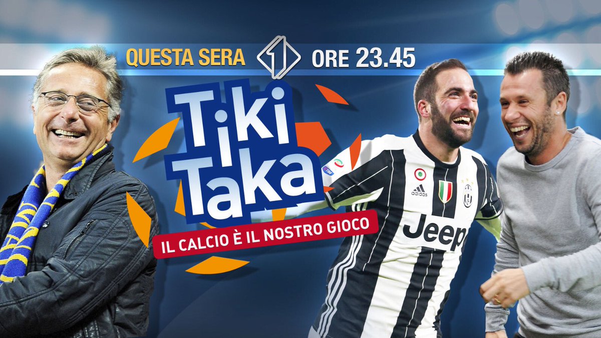 Tiki Taka, Pardo sfida l’Isola con Cassano, Bonolis e il Galà del calcio