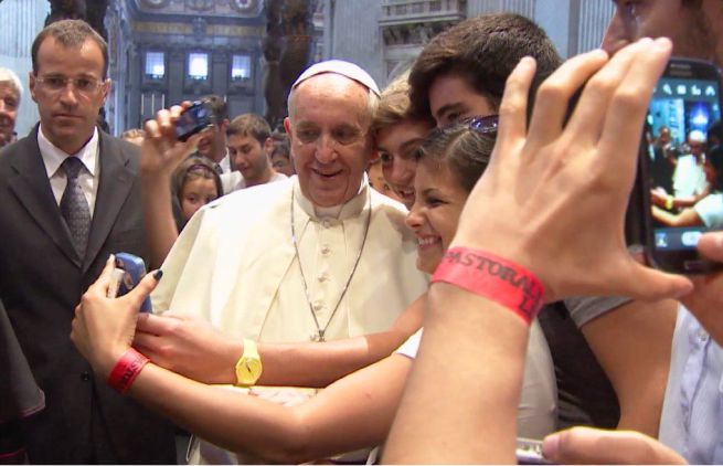 Un Selfie con il Papa, un’occasione sprecata