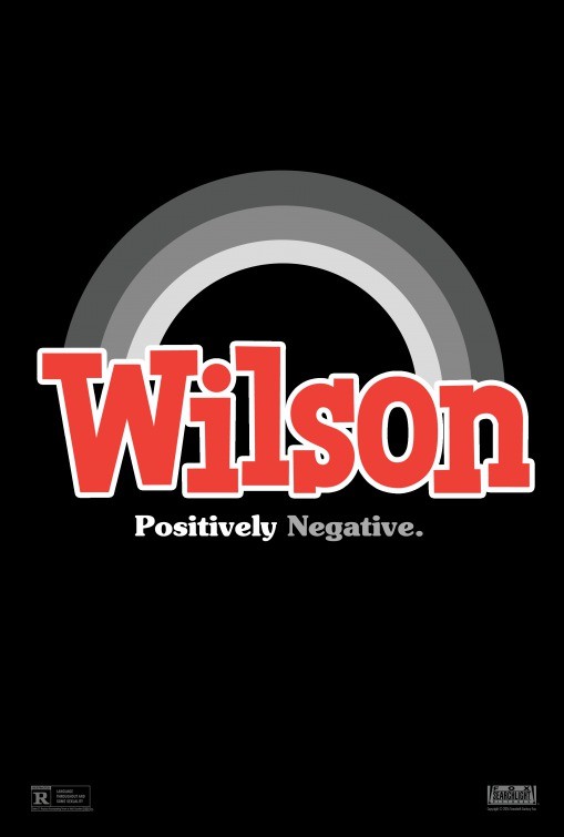 Wilson: locandine del film con Woody Harrelson