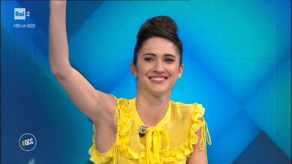 Lodovica Comello a Quelli che il calcio (foto)