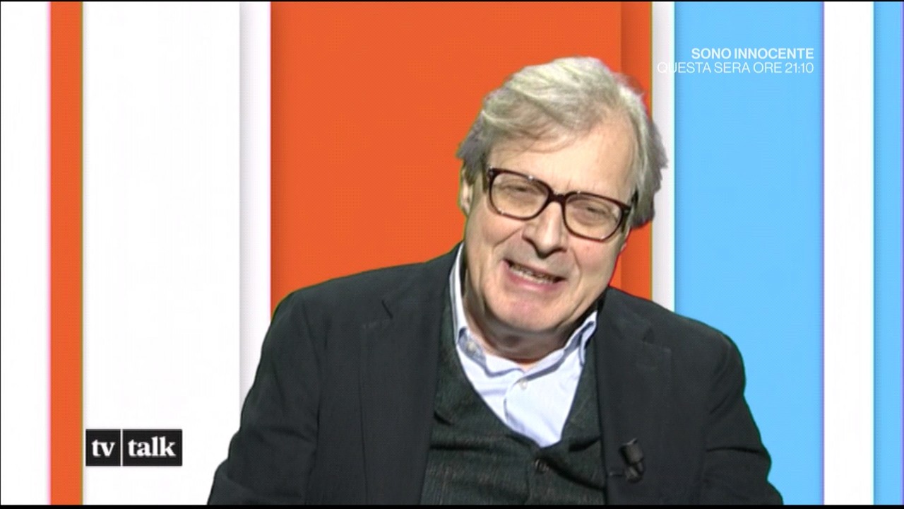 Vittorio Sgarbi a Tv Talk risponde a Blogo: “Con Il Volo neanche un selfie”
