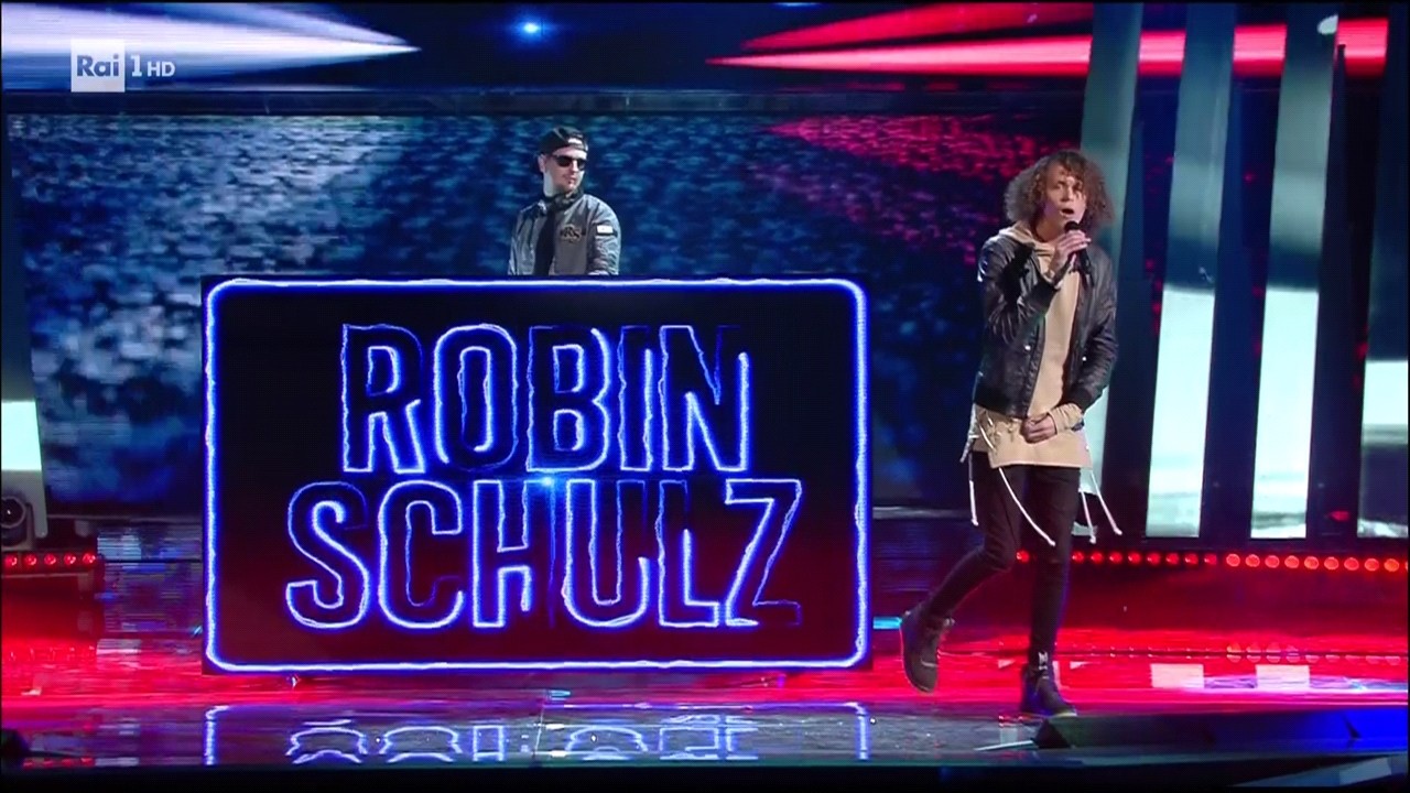 Robin Schulz a Sanremo 2017 canta Shed a light