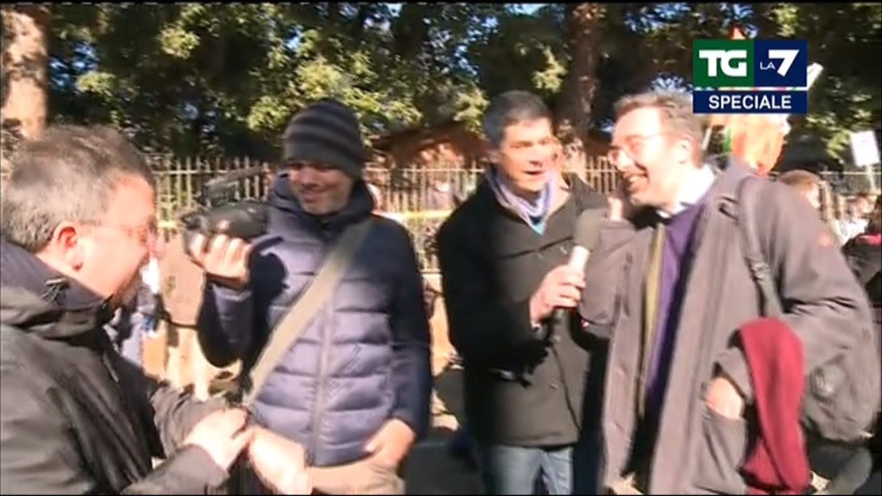Maratona Mentana live sull’Assemblea PD tra Gazebo e Paolini