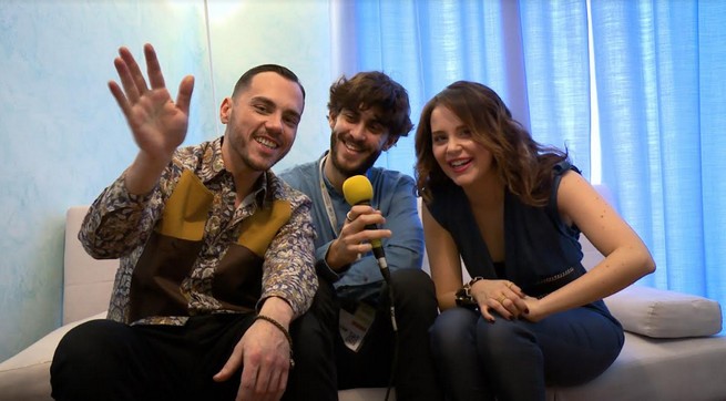 Sanremo 2017, Raige-Luzi a Blogo: “Con Togliamoci la voglia abbiamo fatto gol!” (video)