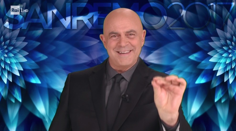 Sanremo 2017, Maurizio Crozza: la copertina di mercoledì 8 febbraio 2017