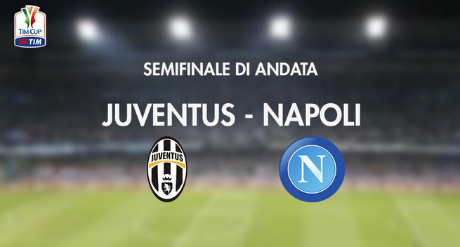Juventus-Napoli, semifinale Coppa Italia: stasera in diretta su Rai1