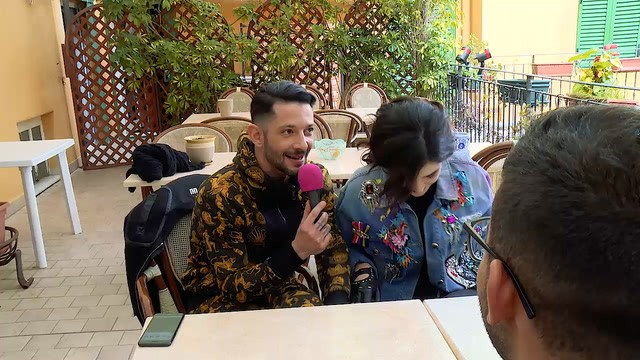 Sanremo 2017, Nesli e Alice Paba a Blogo