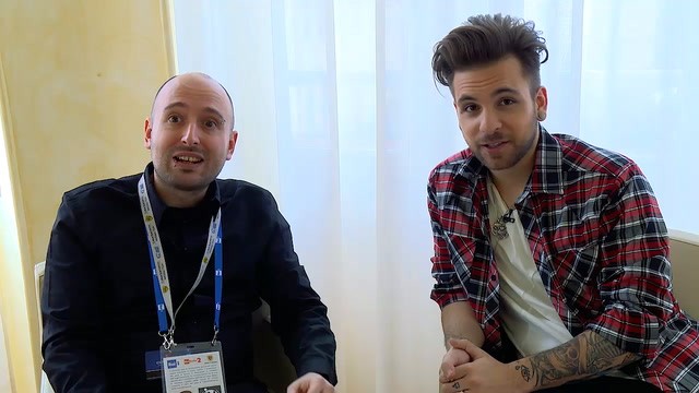 Sanremo 2017, Alessio Bernabei a Blogo