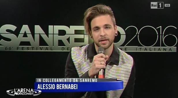 Sanremo 2017, Alessio Bernabei – Nel mezzo di un applauso [Testo e video]