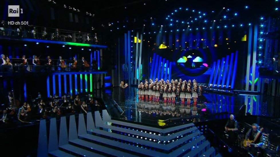 Sanremo 2017, il Piccolo Coro dell’Antoniano