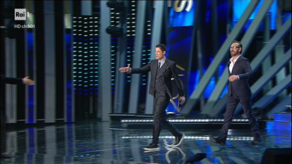 Alessandro Gassmann e Marco Giallini a Sanremo 2017