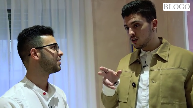 Sanremo 2017, Lele a Blogo: “Prima di entrare sul palco, faccio tre respiri profondi” (video)