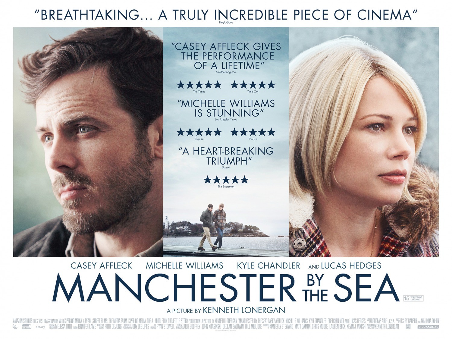 Manchester by the Sea: nuove locandine orizzontali