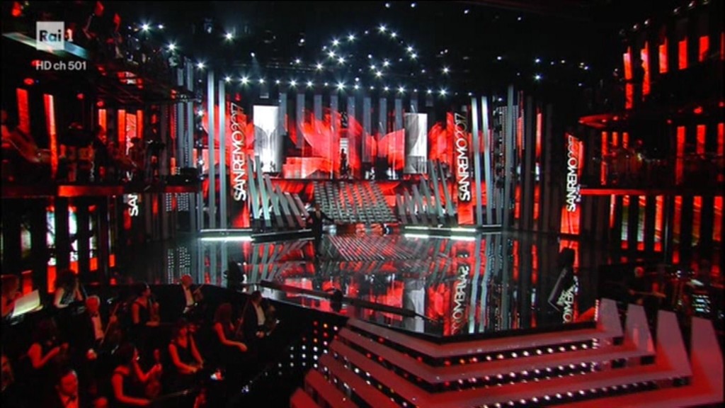 Marica Pellegrinelli a Sanremo 2017
