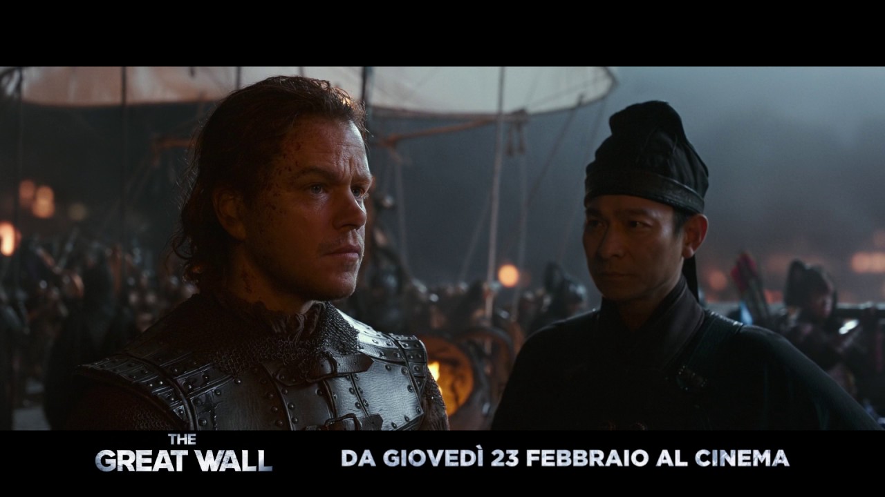 THE GREAT WALL di Zhang Yimou con Matt Damon – Spot italiano “Uniti”