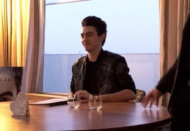 Michele Bravi, Anime di carta: la conferenza stampa