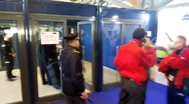 Sanremo 2017, Palafiori evacuato