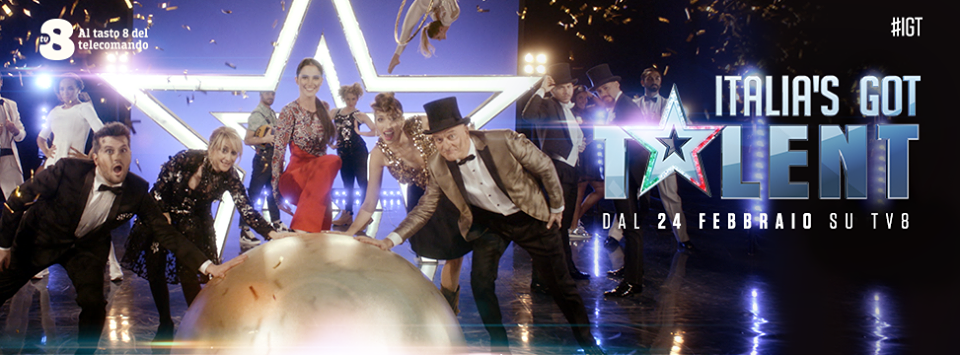 Italia’s got talent sfida Standing Ovation al venerdì. Da 24 febbraio su Tv8 (video)