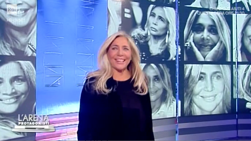 Mara Venier a L’Arena Protagonisti (puntata del 5 febbraio 2017)