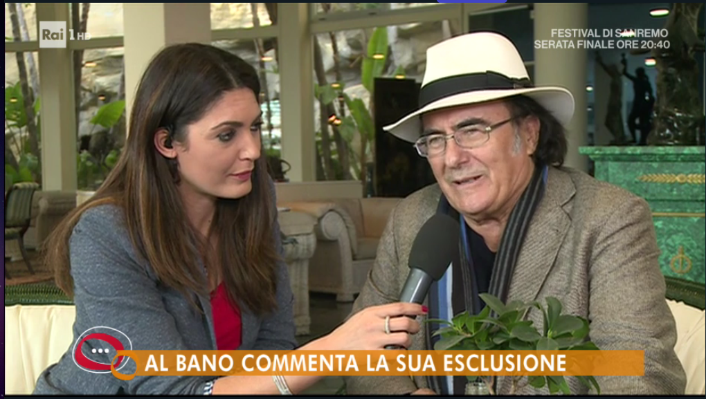 Ospiti tv sabato 25 e domenica 26 febbraio 2017: Elodie, Al Bano e…