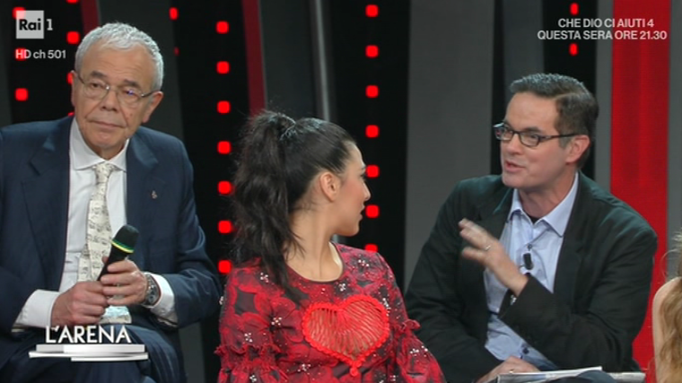 L’Arena da Sanremo, Fegiz abbandona lo studio “contro” Giletti?