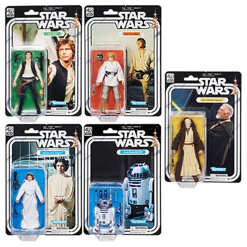 Star Wars: nuove action figures vintage per il 40° anniversario
