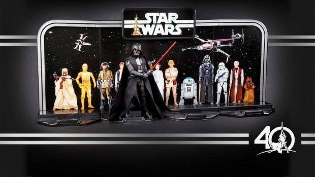 Star Wars: nuove action figures vintage per il 40° anniversario