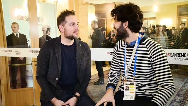 Sanremo 2017, Daniele Bossari a Blogo