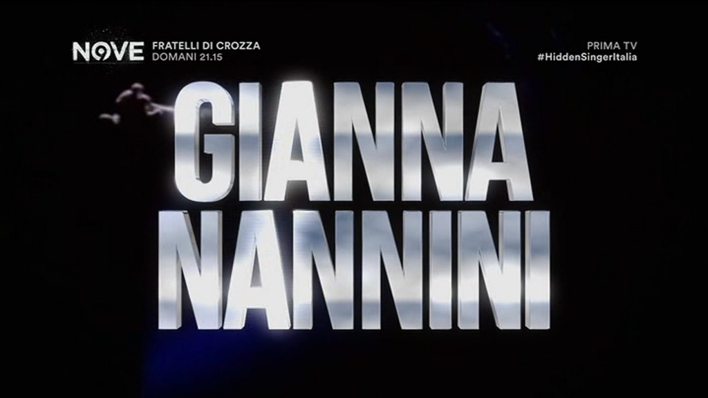 Hidden singer Italia – puntata 16 marzo 2017 – Gianna Nannini