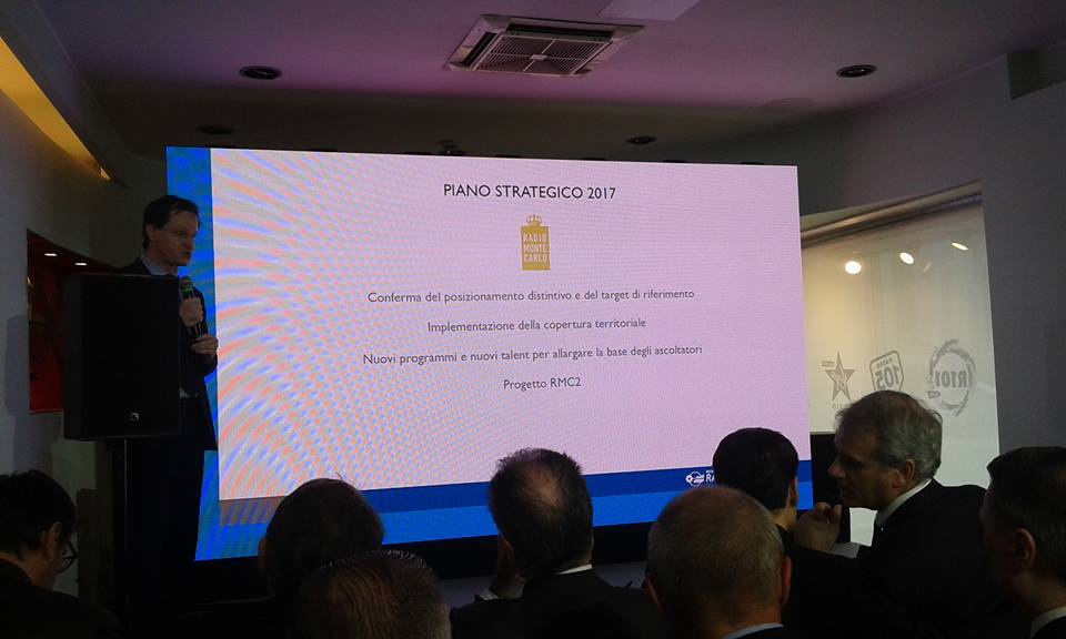 RMC (Radio Monte Carlo): palinsesto e piano strategico 2017