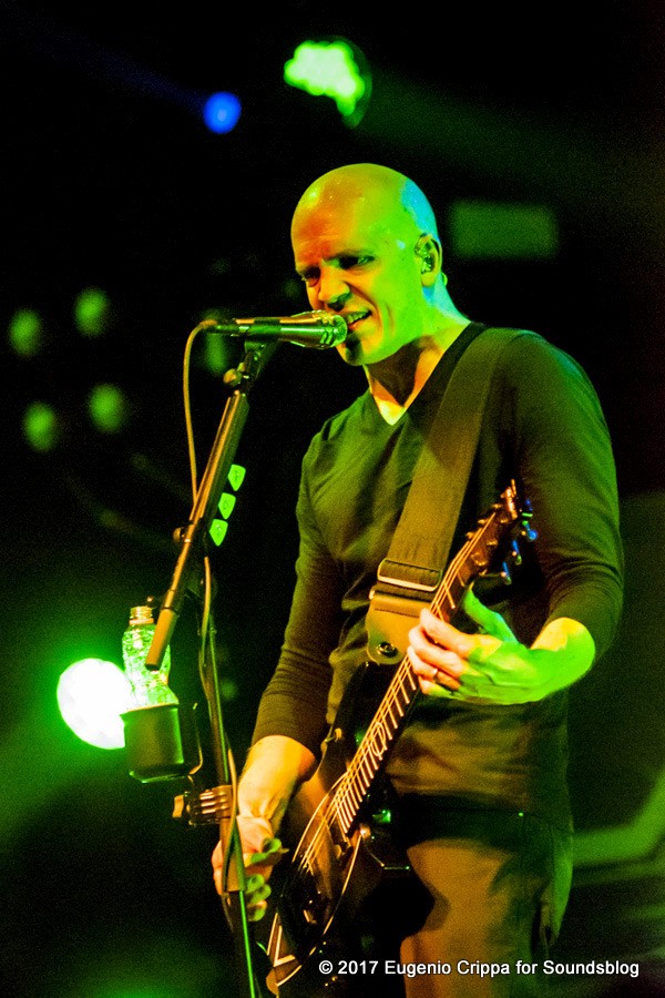 Devin Townsend foto concerto Trezzo Live Club, Febbraio 2017 – by Eugenio Crippa