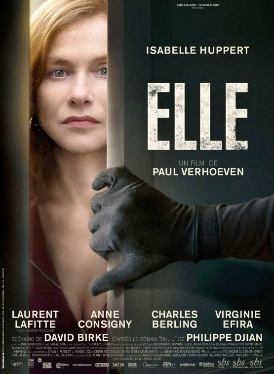 Elle: nuove locandine del thriller con Isabelle Huppert