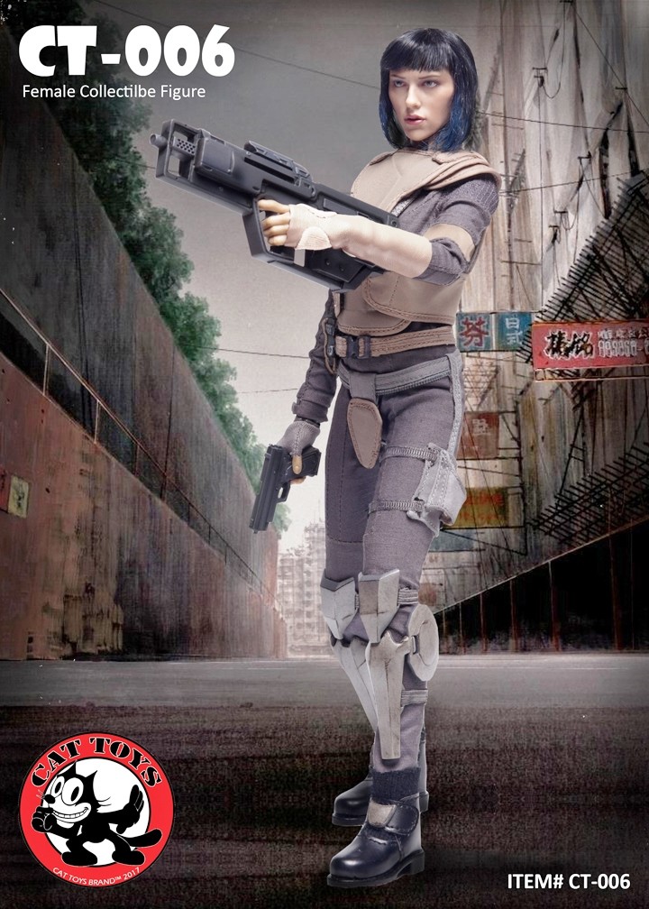 Ghost in the Shell: l’action figure “Major” di Scarlett Johansson