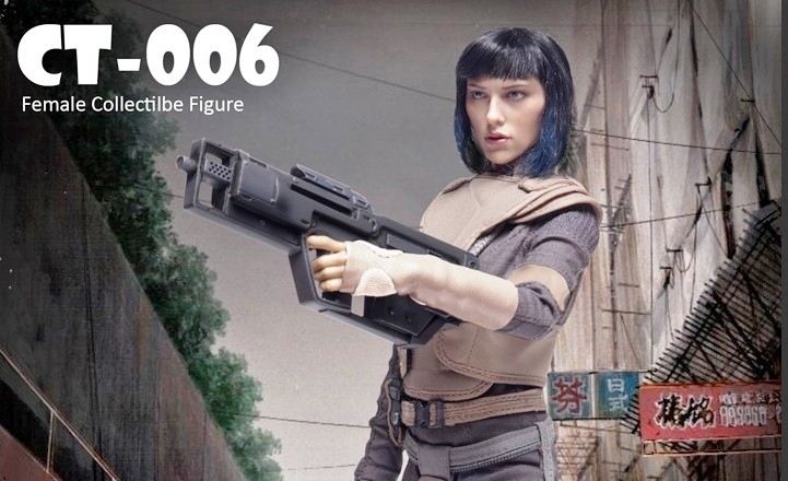 Ghost in the Shell: l’action figure “Major” di Scarlett Johansson