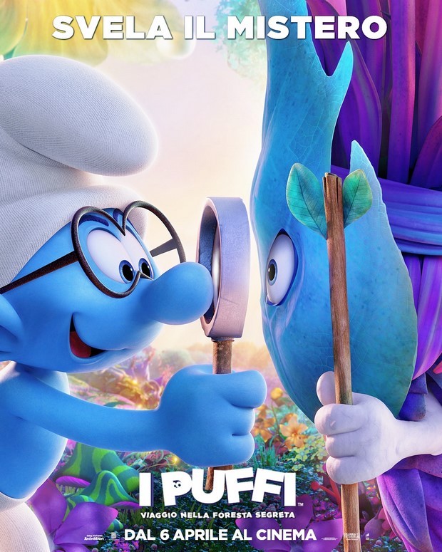 I Puffi – Viaggio nella foresta segreta: nuovi poster del film d’animazione Sony