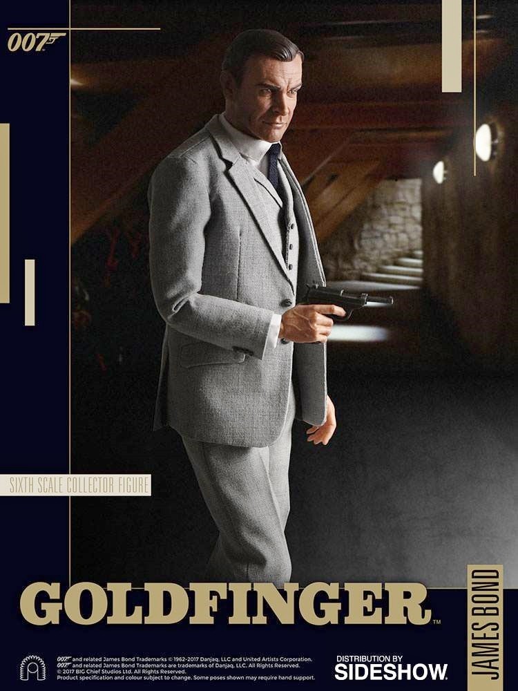James Bond: nuova action figure dello 007 di Sean Connery in “Godfinger”