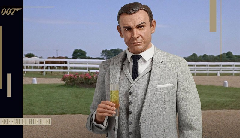 James Bond: nuova action figure dello 007 di Sean Connery in “Goldfinger”