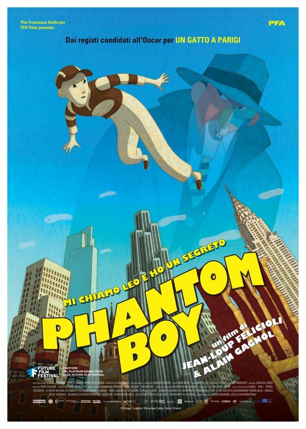 Phantom Boy: foto e poster del film d’animazione