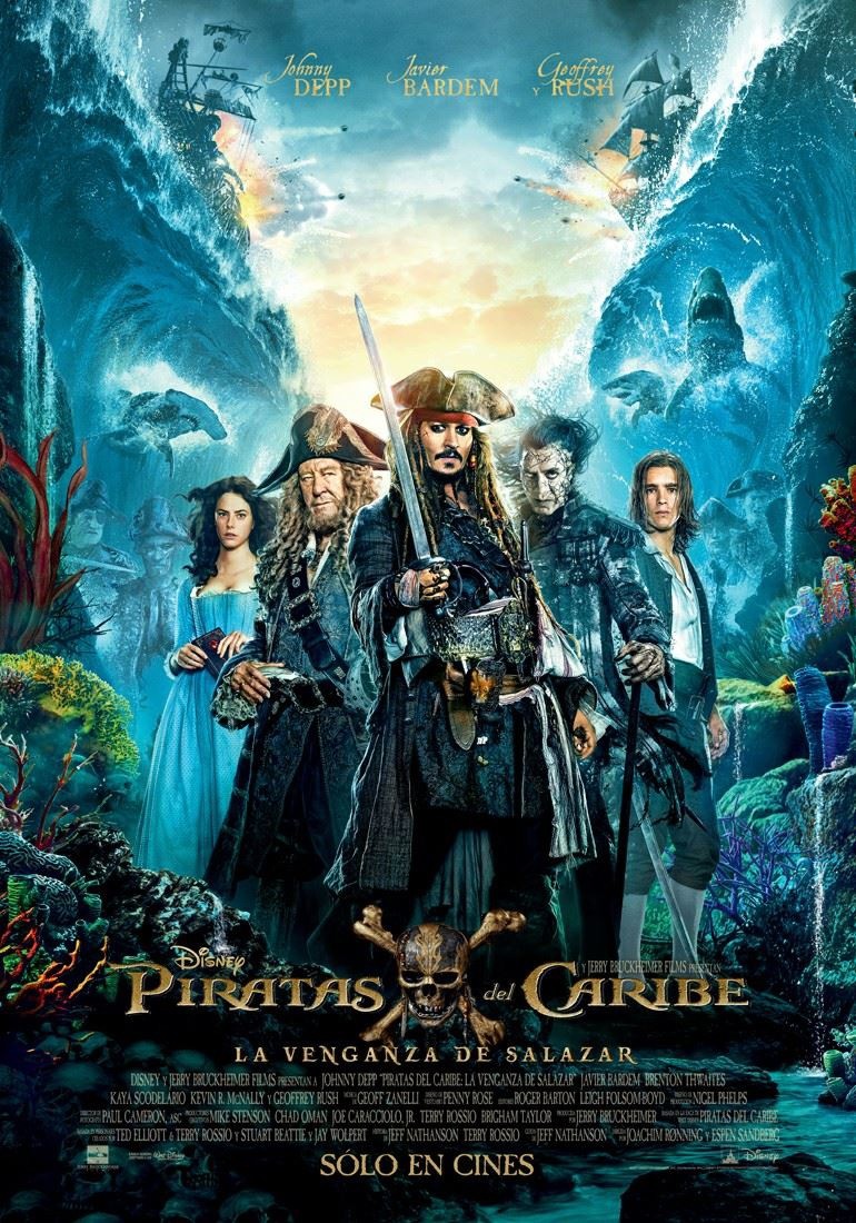Pirati dei Caraibi: La vendetta di Salazar – due nuove locandine