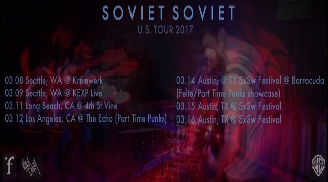 Soviet Soviet: band italiana trattata come clandestini in America ed espulsa
