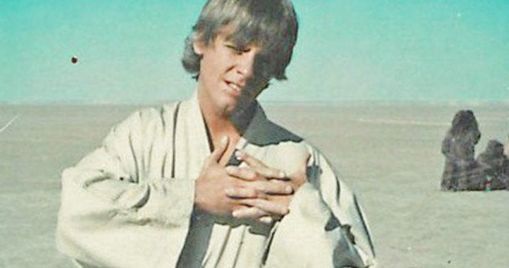 Star Wars: foto e video dal set vintage con Mark Hamill