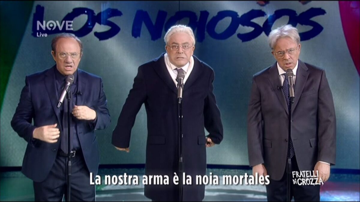 Fratelli di Crozza del 21 aprile 2017, tra i renziani contro Report e Razzi in Corea