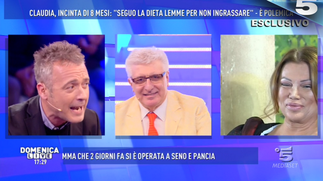 Domenica Live, Diaco: “Publitalia dovrebbe essere preoccupata da Lemme su Canale 5” (VIDEO)