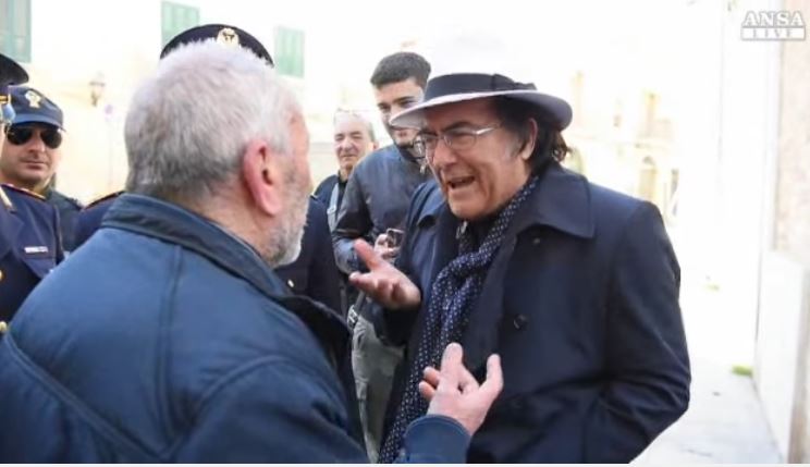 Al Bano discute con un anziano dopo la domanda: “Quanti soldi ti hanno dato per venire a San Severo?”