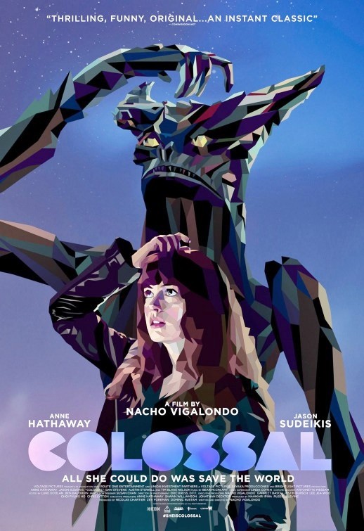 Colossal: nuove locandine del monster-movie con Anne Hathaway